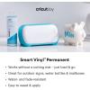 Cricut Joy Smart Permanent Glossy Vinyl, White | 3-Pack of 4ft Rolls (5.5″ x 48″) – Matless Cutting for Extra Long cuts (4ft Shapes, 20ft Repeated cuts) – Compatible with Cricut Joy(Black)
