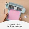 Cricut Premium Permanent Vinyl, 12ft – White (3-Pack of 4ft Rolls), Compatible with Cricut Explore/Maker Machines(Light Pink)