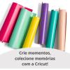 Cricut Premium Permanent Vinyl, 12ft – White (3-Pack of 4ft Rolls), Compatible with Cricut Explore/Maker Machines(Light Purple)