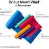 Cricut Smart Permanent Vinyl, White, 3-Pack of 3ft Rolls (13″x36″) Adhesive Craft Vinyl – Matless Cutting for cuts up to 12ft with Maker 3 / Explore 3 Machines(Orange)