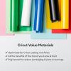 Cricut Value Permanent Vinyl, Matte Green (12in x 10ft Roll)(Brown)