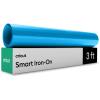 Cricut Smart Iron On, Maize Yellow (13in x 3ft) – HTV Heat Transfer Vinyl – Matless Cutting for Long cuts(Ocean Blue)