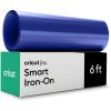Cricut Smart Iron On for Joy Machine, Royal Blue (5.5in x 6ft) – HTV Heat Transfer Vinyl – Matless Cutting for Long cuts(Royal Blue)