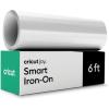 Cricut Smart Iron On for Joy Machine, Royal Blue (5.5in x 6ft) – HTV Heat Transfer Vinyl – Matless Cutting for Long cuts(White)