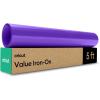 Cricut Value Iron On, Gray (12in x 5ft roll) – HTV Heat Transfer Vinyl(Purple)