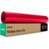 Cricut Value Iron On, Pink (12in x 10ft roll) – HTV Heat Transfer Vinyl(Red)