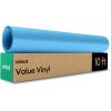 Cricut Value Permanent Vinyl, Matte Green (12in x 10ft Roll)(Sky Blue)