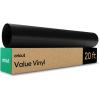 Cricut Value Permanent Vinyl, Matte Silver (12in x 20ft Roll)(Matte Black)