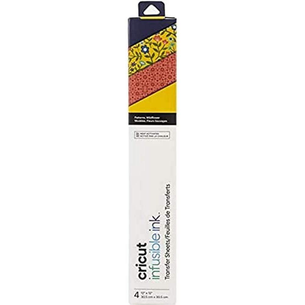 imageCricut Infusible Ink Transfer Sheets 4 Sheets 12quot x 12quot  Animal Brights Pattern  for Cricut EasyPress Maker Explore Air 2Wildflower Sampler