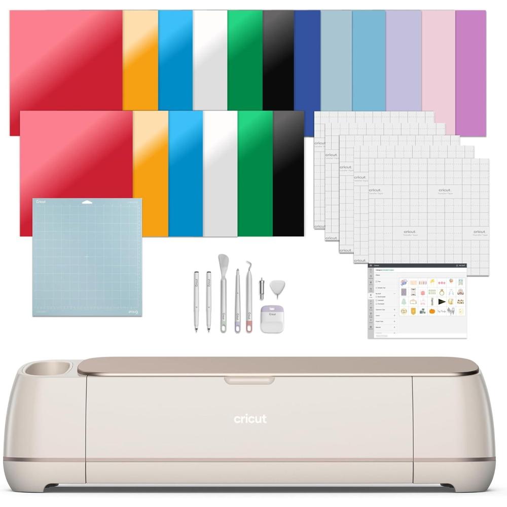 imageCricut Maker 4  Smart Cutting Machine Seashell  Digital Content Bundle  Includes Images in Design Space AppEngagement Bundle