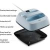 Cricut EasyPress 3 Zen Blue -9″ x 9″ Heat Iron On HTV Press Machine, For Personalized Gifts, DIY Projects, Custom Totes Bags T-Shirts Apparel Tees and Hoodies with Even Temperature Control Sublimation(Heat Press + Mat)