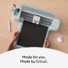 Cricut Everyday Iron On – 12” x 12ft – HTV Vinyl for T-Shirts – Use with Cricut Explore Air 2/Maker, StrongBond Guarantee, Outlast 50+ Washes, Black(Black)