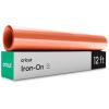 Cricut Everyday Iron On – 12” x 12ft – HTV Vinyl for T-Shirts – Use with Cricut Explore Air 2/Maker, StrongBond Guarantee, Outlast 50+ Washes, Black(Orange)