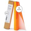 Cricut Everyday Iron On – 12” x 12ft – HTV Vinyl for T-Shirts – Use with Cricut Explore Air 2/Maker, StrongBond Guarantee, Outlast 50+ Washes, Black(Orange)