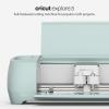 Cricut Explore 3 & Digital Content Library Bundle – Includes 30 Images in Design Space App – 2X Faster DIY Cutting Machine for All Crafts, Cuts 100+ Materials Blue(Explore 3)
