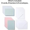 Cricut Joy Cutaway Cards – DIY Greeting Cards for Birthday, Wedding, Congratulations, ETC. – Marina Sampler(Pastel Sampler)
