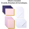 Cricut Joy Cutaway Cards – DIY Greeting Cards for Birthday, Wedding, Congratulations, ETC. – Marina Sampler(Spring Rain Sampler)
