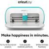 Cricut Joy Machine & Digital Content Library Bundle – Includes 30 Images in Design Space App – Portable DIY Smart Machine for Creating Customized Cards, Crafts, & Labels Blue
