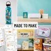 Cricut Joy Xtra Machine with Printable Sticker Paper and Card Kit Bundle – Sticker Making Set with Cutting Machine, DIY Greeting Cards with Pens and Envelopes, Craft Cutting Mats, Tools and Materials(Joy Xtra Sticker and Card Bundle)
