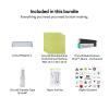 Cricut Maker 3 & Digital Content Library Bundle – Includes 30 Images in Design Space App – Smart Cutting Machine, 2X Faster & 10X Cutting Force, Cuts 300+ Materials, Blue(Vinyl Starter Kit)