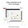 Cricut Maker 4 – Smart Cutting Machine (Seashell) | Digital Content Bundle – Includes Images in Design Space App(Machine Only)