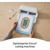 Cricut Printable Iron-On for Light Fabrics, 20 sheets (8.5″ x 11″) – Print HTV Compatible with Inkjet Printers – For Joy Xtra, Explore, & Maker Machines(Dark Fabrics)