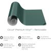 Cricut Removable Vinyl, Cardinal Red, 3-Pack of 4ft Rolls (12″x48″) Premium No-Residue Vinyl for DIY Crafts, Wall Decals, Stickers, in-House Décor – Compatible with Cricut Maker + Explore Machines(Forest Green)
