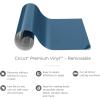Cricut Removable Vinyl, Cardinal Red, 3-Pack of 4ft Rolls (12″x48″) Premium No-Residue Vinyl for DIY Crafts, Wall Decals, Stickers, in-House Décor – Compatible with Cricut Maker + Explore Machines(Midnight Blue)
