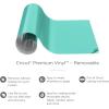 Cricut Removable Vinyl, Cardinal Red, 3-Pack of 4ft Rolls (12″x48″) Premium No-Residue Vinyl for DIY Crafts, Wall Decals, Stickers, in-House Décor – Compatible with Cricut Maker + Explore Machines(Mint)