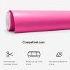 Cricut Removable Vinyl, Cardinal Red, 3-Pack of 4ft Rolls (12″x48″) Premium No-Residue Vinyl for DIY Crafts, Wall Decals, Stickers, in-House Décor – Compatible with Cricut Maker + Explore Machines(Fuchsia)