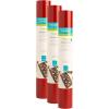 Cricut Removable Vinyl, Cardinal Red, 3-Pack of 4ft Rolls (12″x48″) Premium No-Residue Vinyl for DIY Crafts, Wall Decals, Stickers, in-House Décor – Compatible with Cricut Maker + Explore Machines(Cardinal Red)