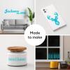Cricut Removable Vinyl, Cardinal Red, 3-Pack of 4ft Rolls (12″x48″) Premium No-Residue Vinyl for DIY Crafts, Wall Decals, Stickers, in-House Décor – Compatible with Cricut Maker + Explore Machines(Turquoise)