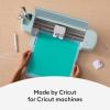 Cricut Removable Vinyl, Cardinal Red, 3-Pack of 4ft Rolls (12″x48″) Premium No-Residue Vinyl for DIY Crafts, Wall Decals, Stickers, in-House Décor – Compatible with Cricut Maker + Explore Machines(Teal)