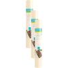 Cricut Removable Vinyl, Cardinal Red, 3-Pack of 4ft Rolls (12″x48″) Premium No-Residue Vinyl for DIY Crafts, Wall Decals, Stickers, in-House Décor – Compatible with Cricut Maker + Explore Machines(Cream)