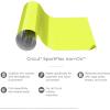 Cricut Sportflex Iron On – Silver, 2-Pack of 2ft Rolls (12″x24″), HTV Heat Transfer Vinyl for Sportswear (Polyester & Nylon) – Compatible Heat Press + Maker & Explore Machines(Neon Yellow)