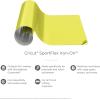 Cricut Sportflex Iron On – Silver, 2-Pack of 2ft Rolls (12″x24″), HTV Heat Transfer Vinyl for Sportswear (Polyester & Nylon) – Compatible Heat Press + Maker & Explore Machines(Bright Yellow)