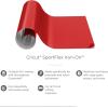Cricut Sportflex Iron On – Silver, 2-Pack of 2ft Rolls (12″x24″), HTV Heat Transfer Vinyl for Sportswear (Polyester & Nylon) – Compatible Heat Press + Maker & Explore Machines(Red)
