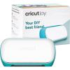 Cricut Joy Machine & Digital Content Library Bundle – Includes 30 Images in Design Space App – Portable DIY Smart Machine for Creating Customized Cards, Crafts, & Labels Blue