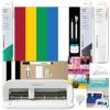 Cricut Joy Xtra Machine with EasyPress Mini and Iron-On Materials Bundle – Beginner Cutting Machine and Heat Press Iron Combo Kit with Supplies, HTV for DIY Shirts and Tote Bags(Joy Xtra with Rainbow Vinyl)