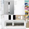 Cricut Joy Xtra Machine with Printable Sticker Paper and Card Kit Bundle – Sticker Making Set with Cutting Machine, DIY Greeting Cards with Pens and Envelopes, Craft Cutting Mats, Tools and Materials(Beginner Vinyl and Labels)