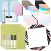 Cricut Ultimate Starter Kit – Premium Removable Vinyl, Mats, Knife Kit, Glue Gun, Cutting Ruler, & Tool Kit (for Maker & Explore Family Machines)(Card Making Bundle)